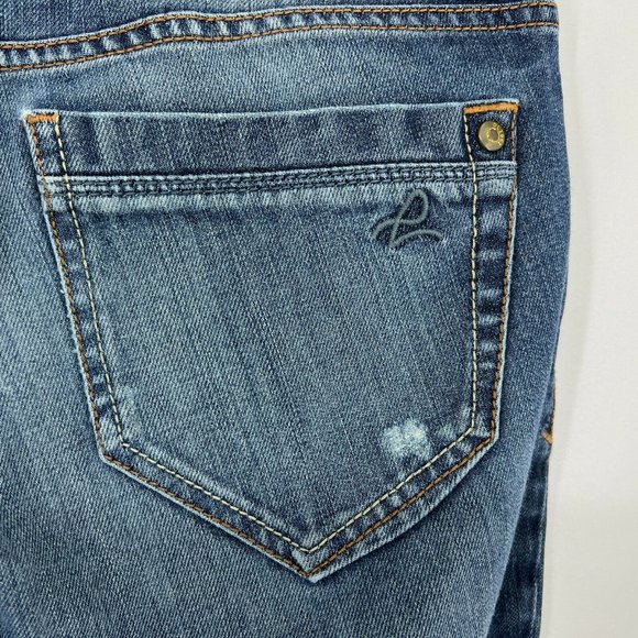 DL1961 Women's Straight Leg Jeans - Dark Blue - Picture 3 of 12